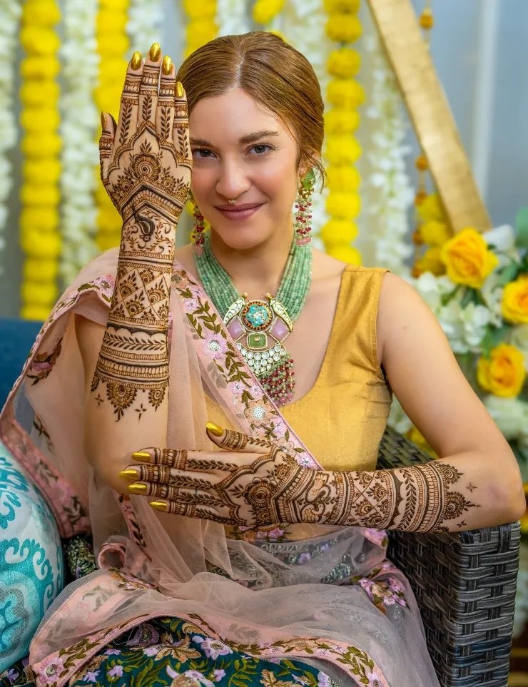 Bride Mehendi Photography