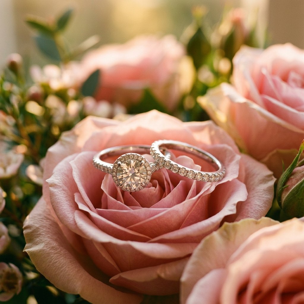 Wedding Rings Detail Photography